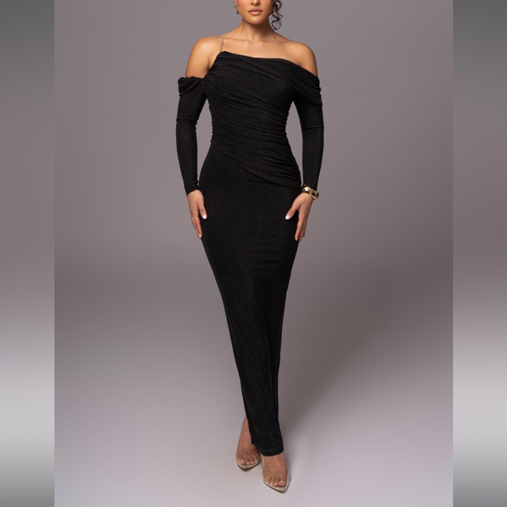 JLUXLABEL Black Serina Maxi Dress